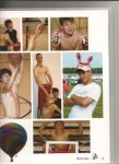 Shirtless boys cut from yearbook pages Shirtless boys cut from yearbook pages